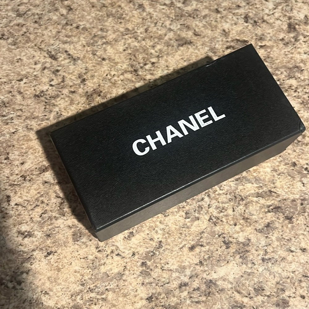 Chanel black sunglass case